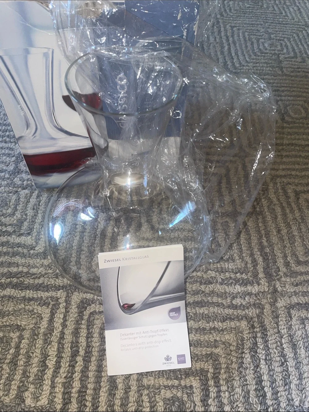 Schott Zwiesel Traditional handmade Classico Decanter (new but box looks snagged